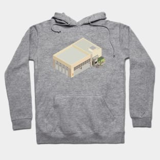 dining room building Hoodie